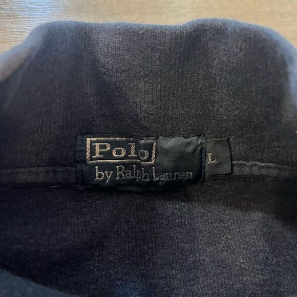 Polo Ralph Lauren Grey Sweater Men Large - Picture 3 of 6
